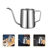 Dijkartikelen sets Kettle Coffee Spout Pot DRIP GOOSECK Lang gieten Giet over smal handdunne zwanenhek