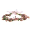 Decoratieve bloemen Bruid headpieces Bruiloft Flower Hoofdband Haar Bloemkrans Garland Crown Seaside Resort Party Accessoires