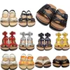 Bezpłatna wysyłka projektant sandały Slajdy Kappy damskie buty sandały luksus skórzany letni sandał plażowy rozmiar 36-40