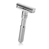 Mens Adjustable Double Edge Safety Razor Classic Mens Hair Removal Shaver 5 Blades Make it Personal 240410