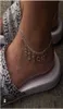 Hip Hop Femmes salope Crystal Chevilles bracelet Bracelet Tennis LETTRE DIY BIELLIE COULEUR COULEUR GOLD FOTE PLAGE CHAMP DE LEG PIET PIET CHEKLE T20099590924