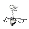 Keychains Havechain Earphone Case pendentif métal décoration de touche matériau en alliage parfait pour et sacs à main