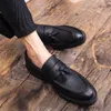 Chaussures décontractées hommes Tassel Zapatos Brand 2024 Locs Slip sur les mocassins de mode Houstable Driving pour