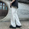 Nova calça estampada vermelha de estilo chinês para homens na primavera 2024, novas calças casuais da moda e solta