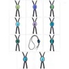 Bow Ties Bolo Tie For Men Christmas Necktie Clear Gemstones Buckle Shirt