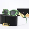 Модель Дизайнер Солнцезащитные очки роскошные бренды мужчины и женщины маленькие сжимаемые рамы Premium Uv400 Retro Sunglasses 6 цветов с коробкой PRA1945-FF