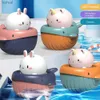 Bath Toys Baby Shower Toy Baby Shower Toy Vibration Color Baby Wind Upper Shower Toy Cartoon Rabbit Whale Water Gamewx