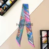 Designer Scarves Luxury Women Sadel H Silk Sarf Binding Bag Handle Silk Ribbon Long Silk Twill Decorative Hair Band Mulberry Silk Small Scarf