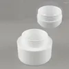 Bouteilles de rangement 20pcs 3G 5G 10G 15G 20G CONTENURE DU CONTACTER FACE VACE JAR PP PLIMES PLAST