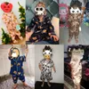 LJW Childrens Pajamas набор детского костюма детская одежда для мальчиков для мальчиков девочки шелковые шелковые атласные атласные брюки, установленные домашние ношения детей, пижама 240424