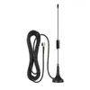 ESCAM 1PCS Wifi Antenna 2.4G 3dbi hing gain Sucker antenna 3 meters extension cable Work for WIFI Camera Wireless cameras