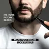 Crayon de remplissage de barbe à barbe étanche à la barbe et brosse Brush Barbe Lastion Réparation Moustache Coloriage outils de formation Crayon à cheveux