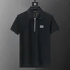 Chemises d'été Vêtements de marque Coton Corniteaux Business Business Designers T-shirt T-shirt Casual Striped Breathable Vêtements