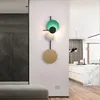 Lampada a parete Moderno tubo in metallo tubo in ribasso a led Light Sconce Camera da letto FOYER SOLLO SUGGERIMENTO SOGGIO BAGNO BAGNA