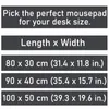 Podkładki myszy Czarne białe smocze maty stołowe komputerowe MOUSEPAD Company Big Desk Pad 100x50 cm Duże gracz myszy MOUSEPADS MAT 240419