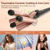 5 I 1 Hårvävar Curling Iron3 Barrel Hair Crimper med snabb uppvärmning 0,4-1,25 tums crimper Wand Curler för alla hårtyper 240415