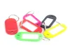 50 Pcs Plastic Keychain Id and Name s With Split Ring For Baggage Key Chains Key Rings 5cm x22cm 776573626