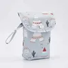 L1F1 Wickeltaschen neue wasserdichte und wiederverwendbare Babywickeltasche Baby Handtasche große Kapazität Mama -Windel -Aufbewahrungstasche zum Ausgehen D240429