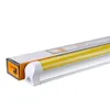 Anti UV T8 LED Tubes Yellow Safe Lights 60cm 2ft 9W AC85-265V Integrated Blubs 600mm 27000K Lamps NO Ultraviolet Protection Exposure Lighting Direct Sale from China