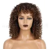 perruque fibre perruque curly perruque petite gradient longue perruque curl femelle coffre