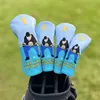 Andere Golfprodukte Masters Souvenir Golf Club #1 #3 #5 Wood Headcovers Driver Fairway Woods Cover PU Leder Kopfbezüge 230803 867