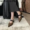 Sapatos casuais 2024 Autumn Women Flats Ballet Sweet Bow Ballerina Fashion Moda Ponto dedo raso Mary Jane Sliver Loafer Mujer