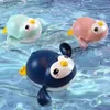 Bath Toys Baby Shower Toy Cute Swimming Duck Whale Pool Beach Classic Chain Clock Water Toy Childrens Water Toywx