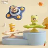 Bath Toys Catoon Bath Toys 6-12-18 months old baby toy suction cup rotator toy boys and girls 1 2 3 years old childrens sensory toyWX