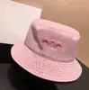 New Bucket Hat Hat Spring Feminino e Verão Quatro estações Chapéus de balde de moda MATHA