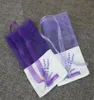 Purple Cotton Organza Lavender Sachets DIY сушеные цветочные цветочные сладкие бурса гардероб с надписью подарочный пакет 2012093490