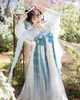 Ethnische Kleidung Hanfu Frauen Chinesisches traditionelles Cosplay -Fairy Kostüm Alte Tang Dynastie Hanfu Kleid rosa Sommertanzkleid Plus Größe