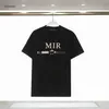 Designer T-shirt Amirir Mens Chemises graphiques de luxe graphique Haïkyuu Tops d'été classiques Uversised wick Dry Women Men Men Trendy Cotton Fashion Pullover