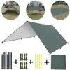 Camping Tarp Immasproof Portable Tarp multifonctionnel Camping Outdoor Voyage Autaire Backpacking Tarp Shelter Pain Tarp 240416