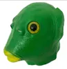 Green Fish Head Mask Full Mask Nuota Chiesa animale in lattice Open Open Giova per partite per adulti Props6052210