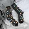 Chaussettes pour hommes crypto-monnaie altcoin blockchain sports 3d print garçon filles au milieu de la chaussette