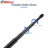 Селфи -монопод складной алюминиевый сплав Invisible Selfie Stick Universal Stick для мобильного телефона селфи, совместимая с Insta360 WX