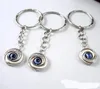 50pcs Evil Eye Kabbalah Charme CEINTURES CELLETS RING CLÉ Voyage Protection Bijoux DIY 15 x 65 mm Antique Silver6692783