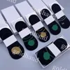 Designer Mens Short Sock Cotton Invisible Socks Summer Comfortably Casual Sock Five Pairs Sport scok