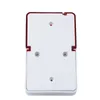 Bezpieczeństwo domu 12 V 108dB Mini Sirens Syrens Sound Barm Red Wskaźnik Światło Połowe syreny alarmowe dla systemu alarmowego GSM PSTN