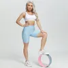 Summer Leggings Women Textured Pockets Scrunch Shorts Woman High Waist Push Up Fitness Workout Biker Running Mujer Leggins 240428