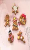 Christmas Charms Pendants Flatback Polymer clay Cabochon For DIY Necklace Earring Keyring Jewelry Making Accessories9799987