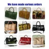 Business Modèle sur mesure Carryon Overnight Boston Luxury Weekender Luggage Travel Leather Duffle Weekend Sac