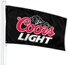 Coors Light Label Flag 3x5 Banner Custom Design 100 Polyester tissu suspendu Festival national 1591293