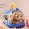 Les enfants font semblant de jouer à la divulgation de soins aux animaux de compagnie en peluche en peluche chat chat rabbit jouet marche abriter les jouets pour filles 240420