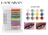 Handiyan Renk Sıvı Eyeliner Glitte Maquillage 12 Renk Ambalaj Kristal Giymesi Kolay Kristal Elmas Makyaj Eyeliners4022713