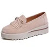 Gai Women Casual Shoes Platforma Platforma poślizgnij się na czarnym brązowym beżu czerwony zielony granatowe fioletowe lekkie Tan Ban Women Treners mody na zewnątrz jogging chodzenie