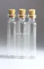 Bottiglie di vetro per barattoli per venature integrate da 100 da 15 ml da 15 ml con tappeti di tappo di sughero decorativo in sughero minuscola mini bottiglia liquida cucina Supplie4154662