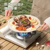 Dekorativa figurer utomhus bärbar gasspis koreansk grillplatta pan teppanyaki elektromagnetisk grind