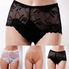 Onderbroek heren gay ondergoed sexy lingerie sissy pouch slipje high taille bokser jj kousen briefs elastic ultradun