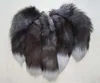 Kleryki Fatpig Women039s Bag Charm Fox Tail Blakena Long Fur Fur Firey torebka Tinket Akcesoria Furry Bags G221024673265